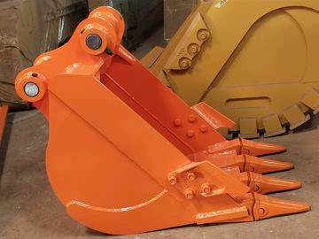 اللون البرتقالي آلات البناء دلو للتعدين حفر إعادة التدوير